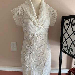 Cable Knit Sweater Dress